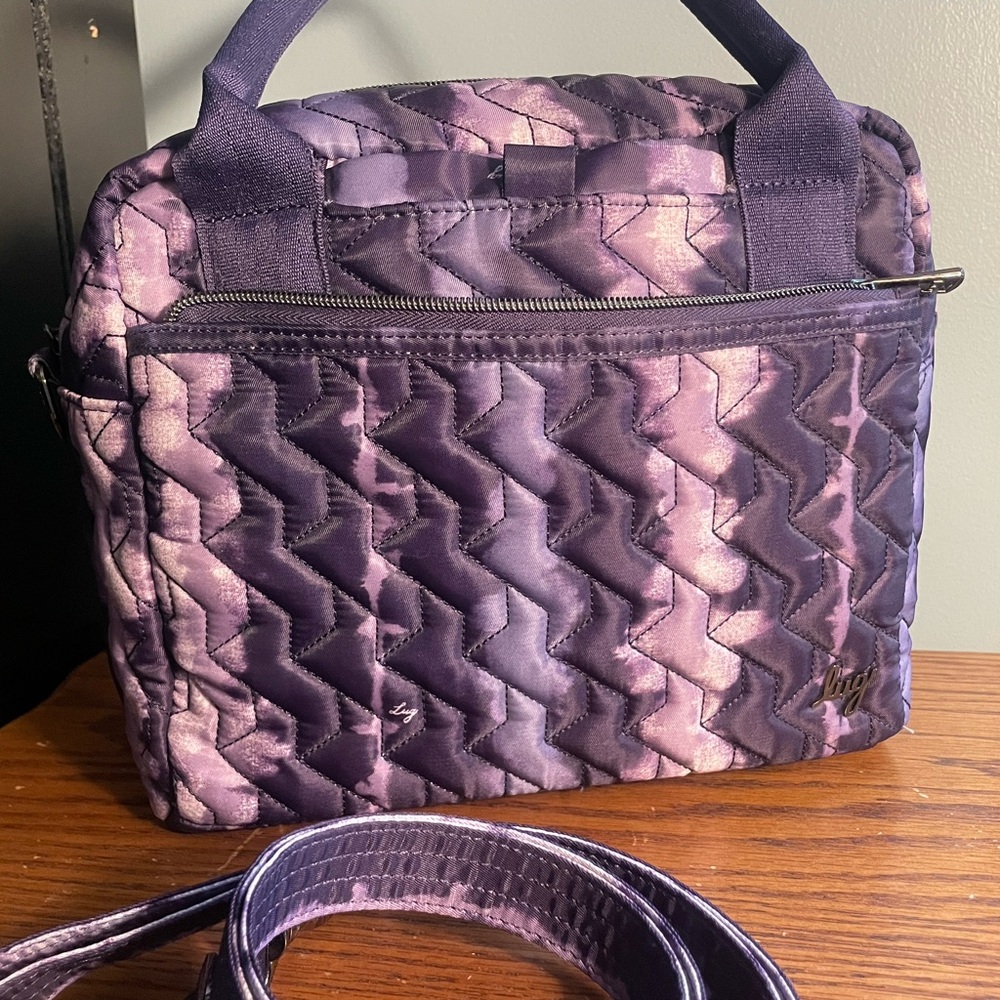 Lug Jive handbag Purple Quilted Handbag